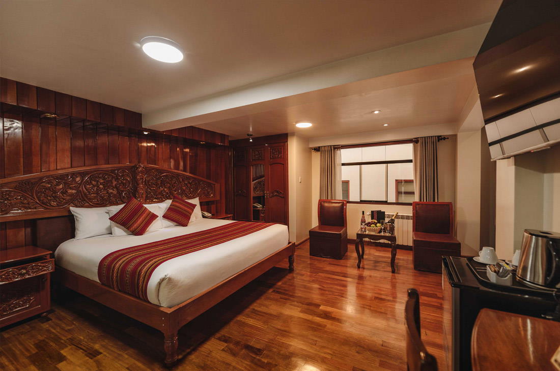 Suite Deluxe con bañera de hidromasaje - Quechua Hotel Cusco