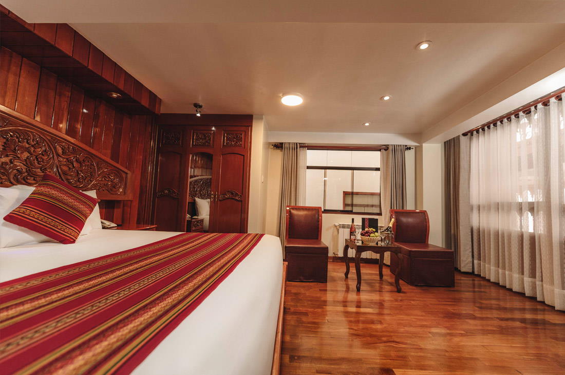 Suite Deluxe con bañera de hidromasaje - Quechua Hotel Cusco